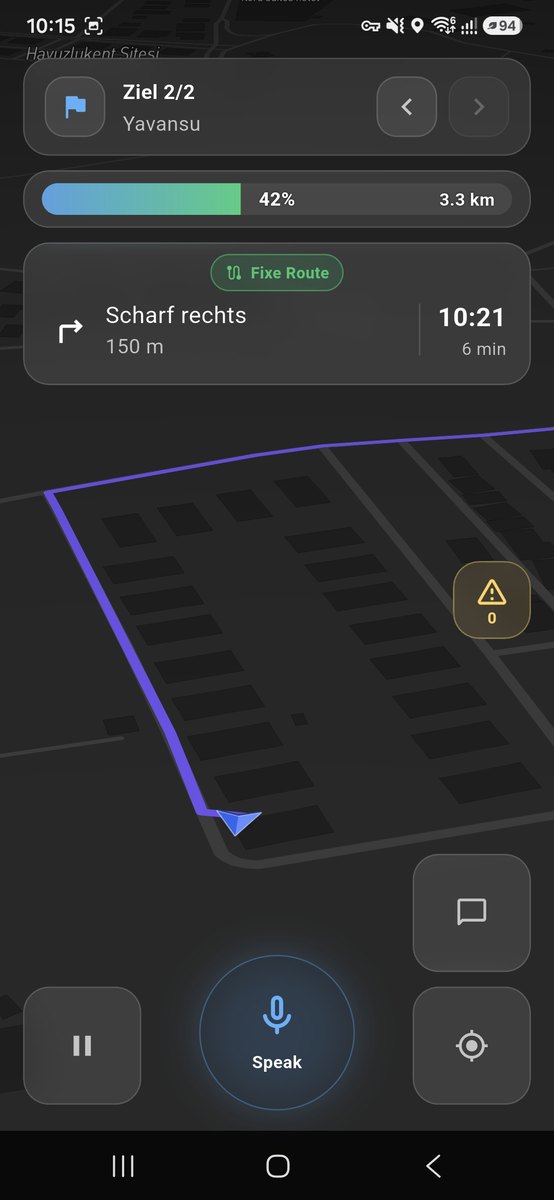 HotRoad App – Navigation